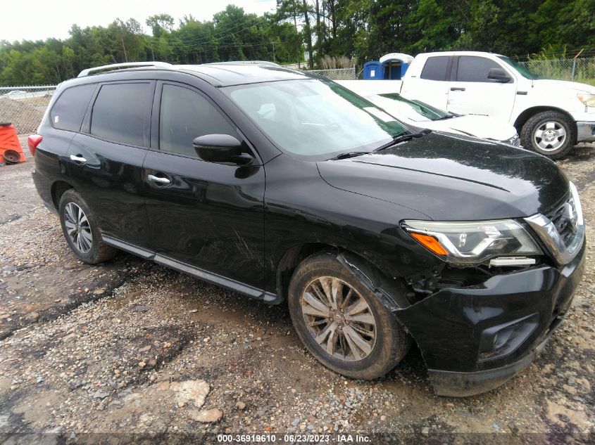 2017 NISSAN PATHFINDER SV - 5N1DR2MN8HC670989