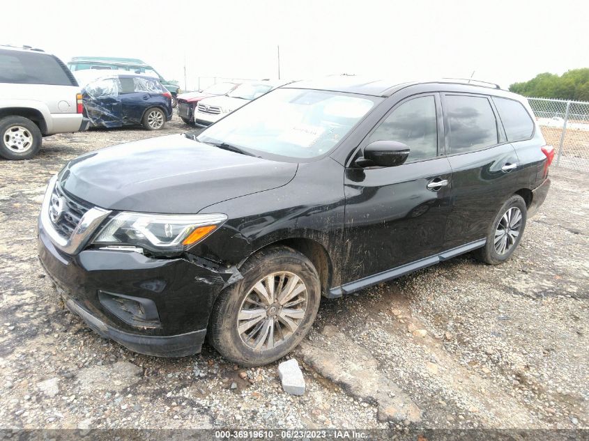 2017 NISSAN PATHFINDER SV - 5N1DR2MN8HC670989