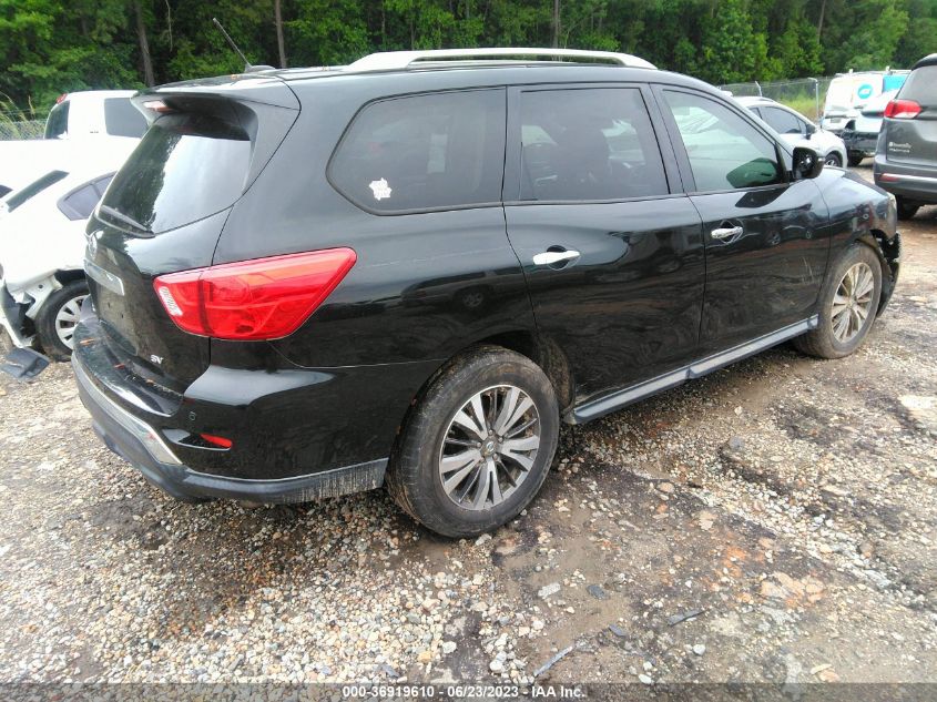 2017 NISSAN PATHFINDER SV - 5N1DR2MN8HC670989