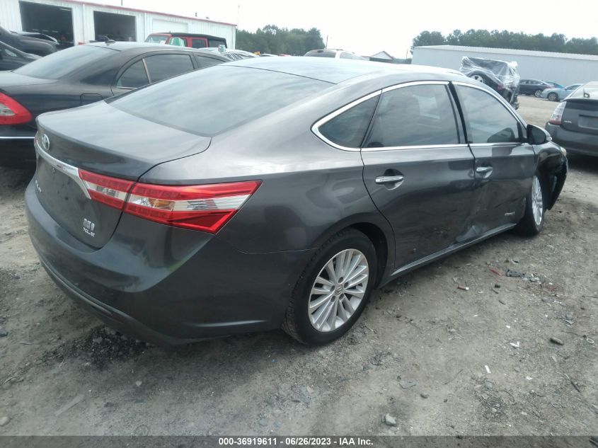 2014 TOYOTA AVALON HYBRID LIMITED/XLE TOURING 4T1BD1EBXEU020247