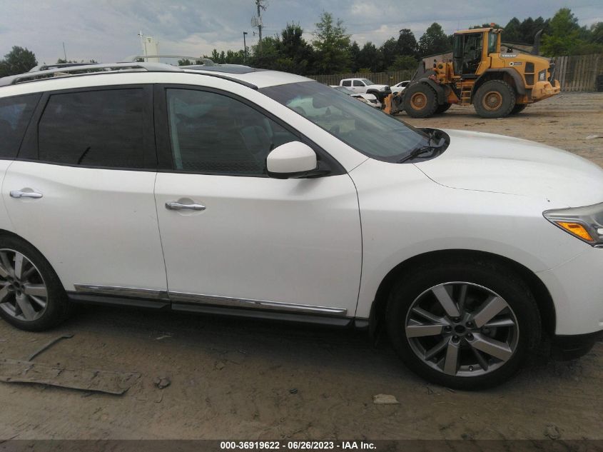 2015 NISSAN PATHFINDER PLATINUM - 5N1AR2MN1FC699590