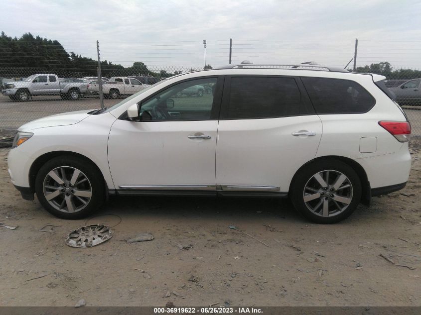 2015 NISSAN PATHFINDER PLATINUM - 5N1AR2MN1FC699590
