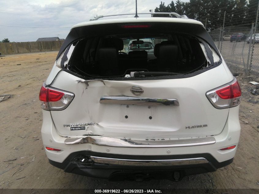 2015 NISSAN PATHFINDER PLATINUM - 5N1AR2MN1FC699590