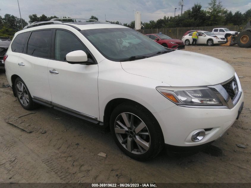 2015 NISSAN PATHFINDER PLATINUM - 5N1AR2MN1FC699590