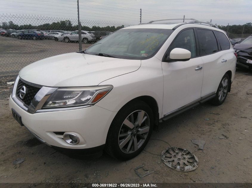 2015 NISSAN PATHFINDER PLATINUM - 5N1AR2MN1FC699590
