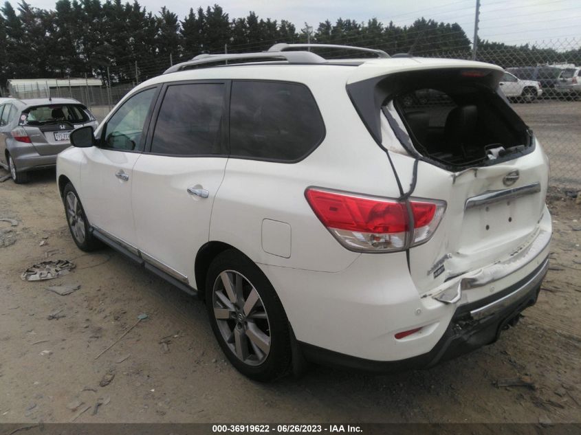 2015 NISSAN PATHFINDER PLATINUM - 5N1AR2MN1FC699590