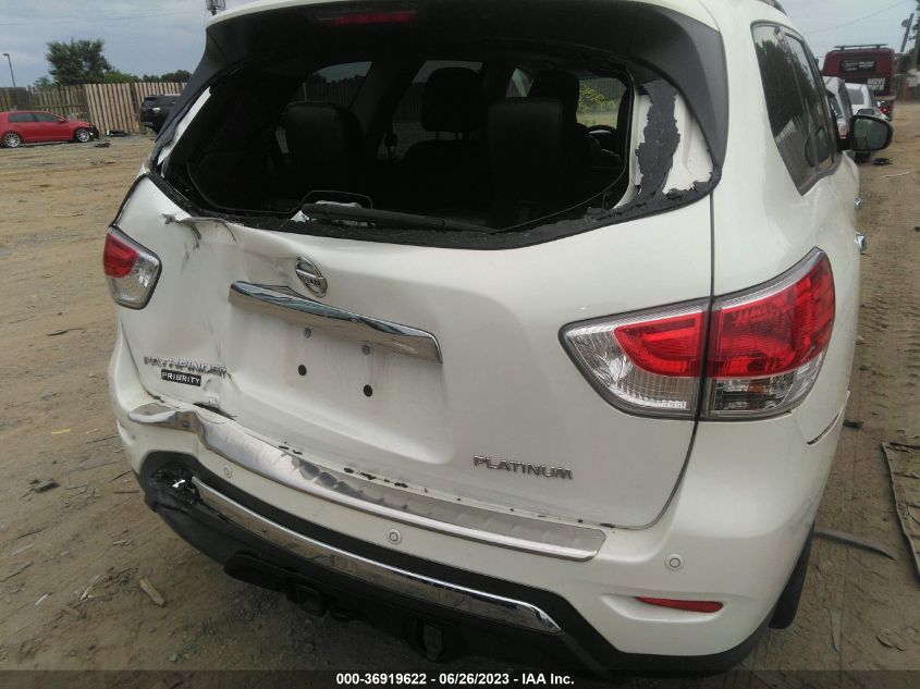 2015 NISSAN PATHFINDER PLATINUM - 5N1AR2MN1FC699590