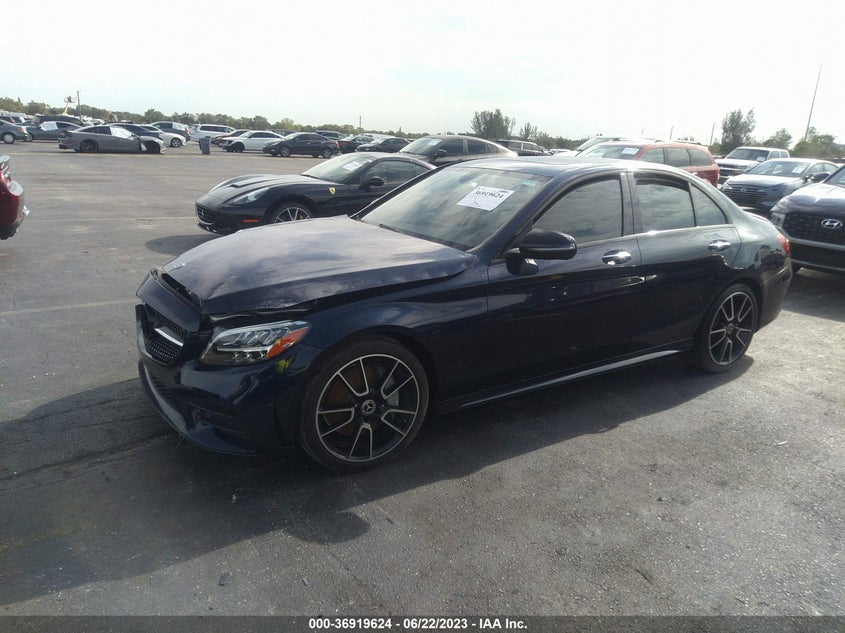 VIN 55SWF8DB8LU324272 2020 MERCEDES-BENZ C-CLASS C 300