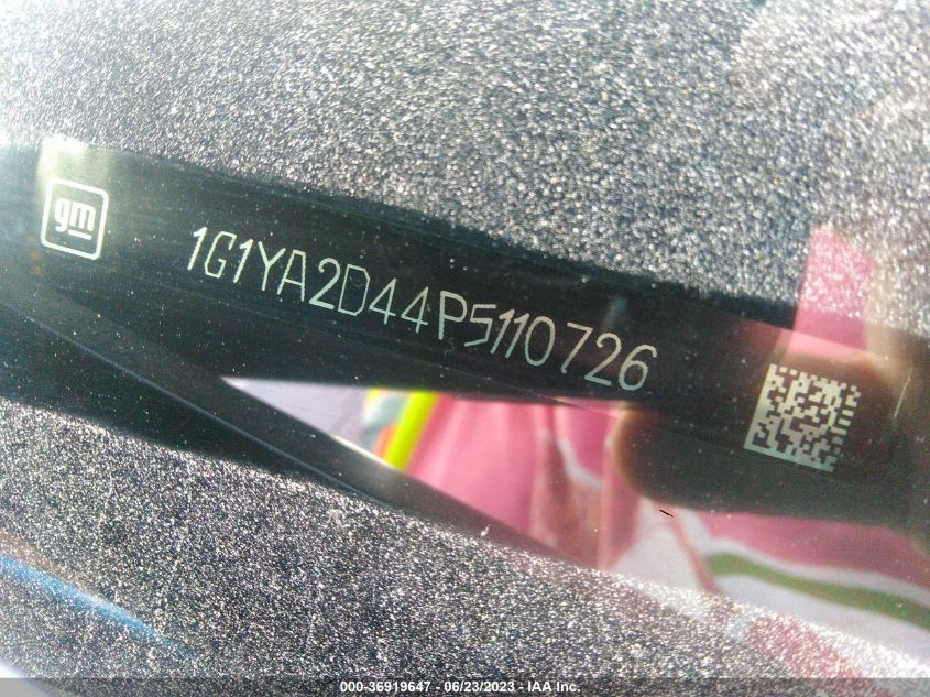 2023 CHEVROLET CORVETTE STINGRAY 1LT - 1G1YA2D44P5110726