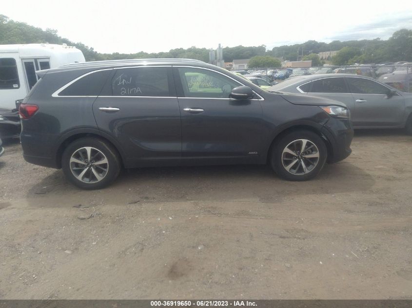 2019 KIA SORENTO EX V6 - 5XYPHDA58KG535387