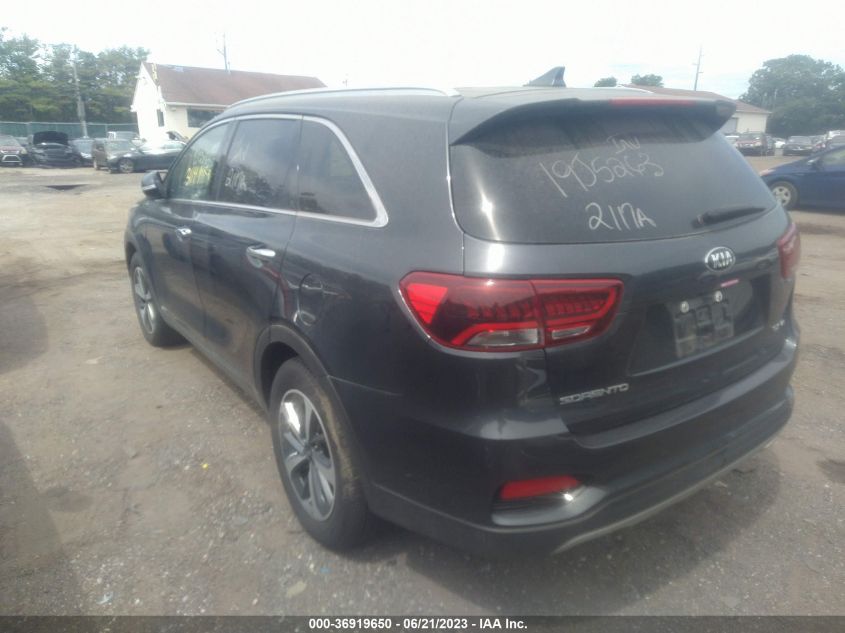 2019 KIA SORENTO EX V6 - 5XYPHDA58KG535387