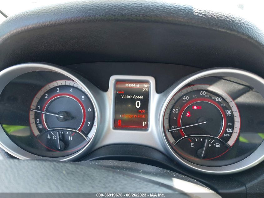 2016 DODGE JOURNEY SXT - 3C4PDCBBXGT174786