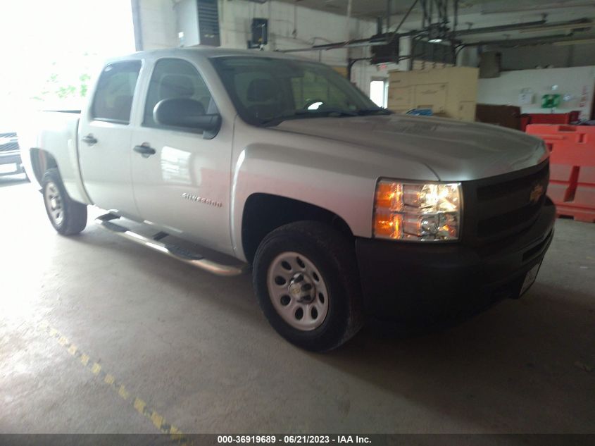 2013 CHEVROLET SILVERADO 1500 WORK TRUCK - 3GCPKPEA4DG357413
