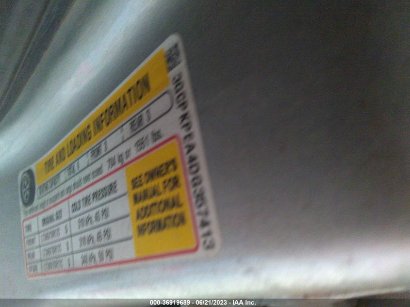 2013 CHEVROLET SILVERADO 1500 WORK TRUCK - 3GCPKPEA4DG357413