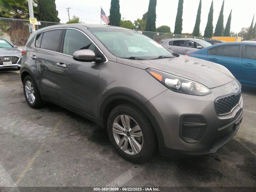 2019 KIA SPORTAGE LX - KNDPM3AC9K7492129