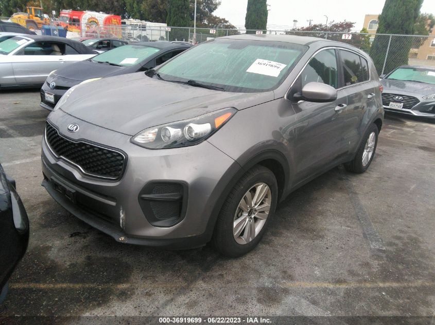 2019 KIA SPORTAGE LX - KNDPM3AC9K7492129