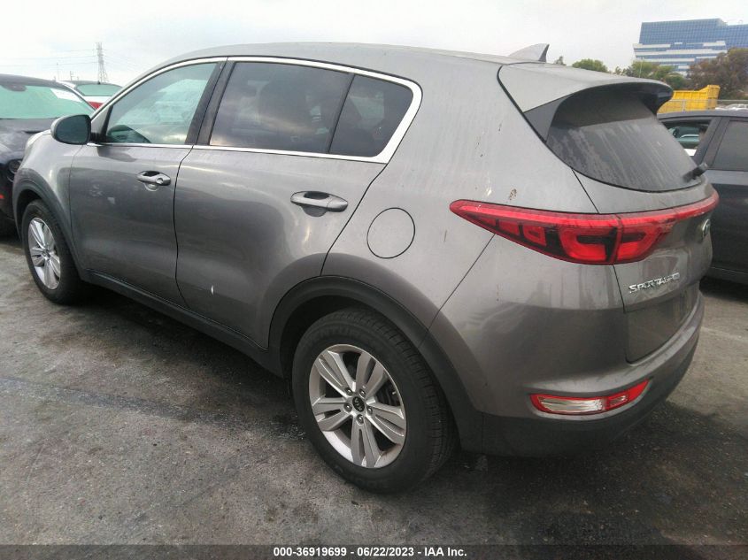 2019 KIA SPORTAGE LX - KNDPM3AC9K7492129