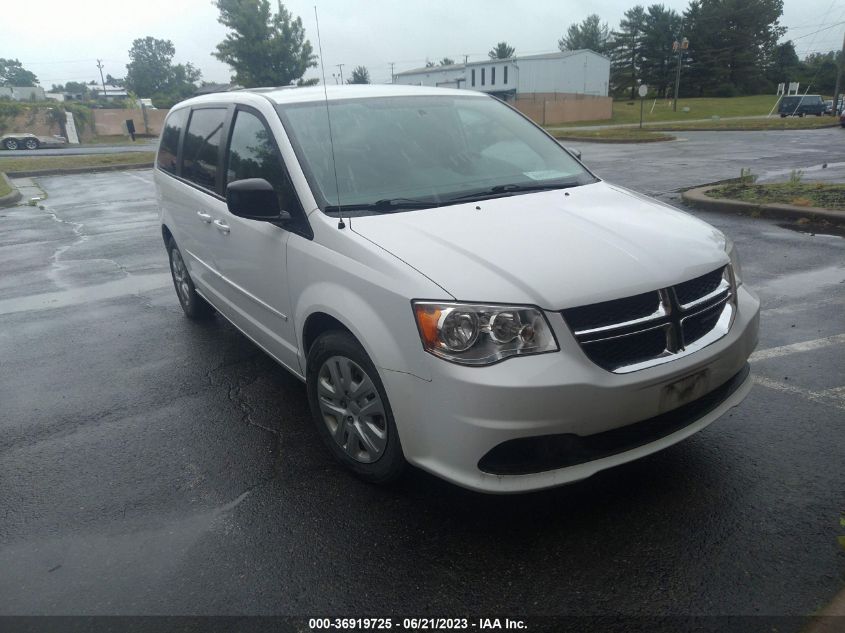 2016 DODGE GRAND CARAVAN SE - 2C4RDGBGXGR115056