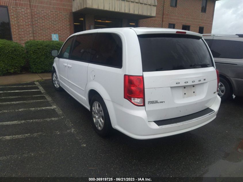 2016 DODGE GRAND CARAVAN SE - 2C4RDGBGXGR115056