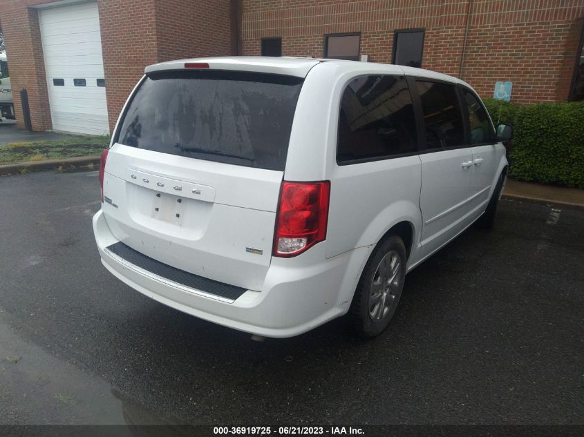 2016 DODGE GRAND CARAVAN SE - 2C4RDGBGXGR115056
