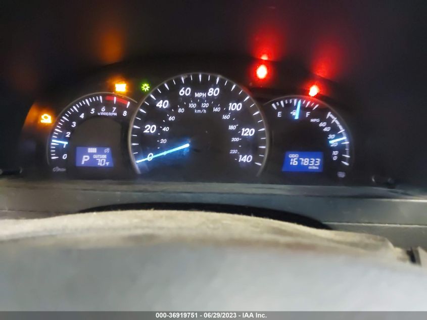 2013 TOYOTA CAMRY L/LE/SE/XLE - 4T1BF1FK6DU640813