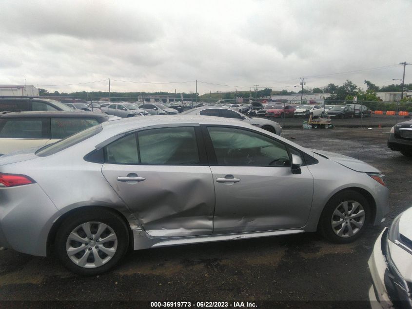2022 TOYOTA COROLLA LE - JTDEPMAE5N3021533