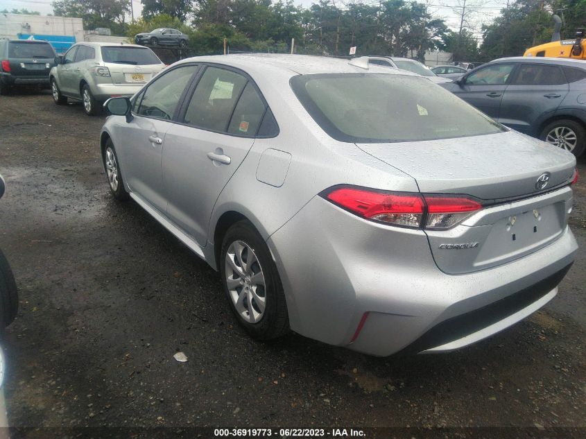 2022 TOYOTA COROLLA LE - JTDEPMAE5N3021533