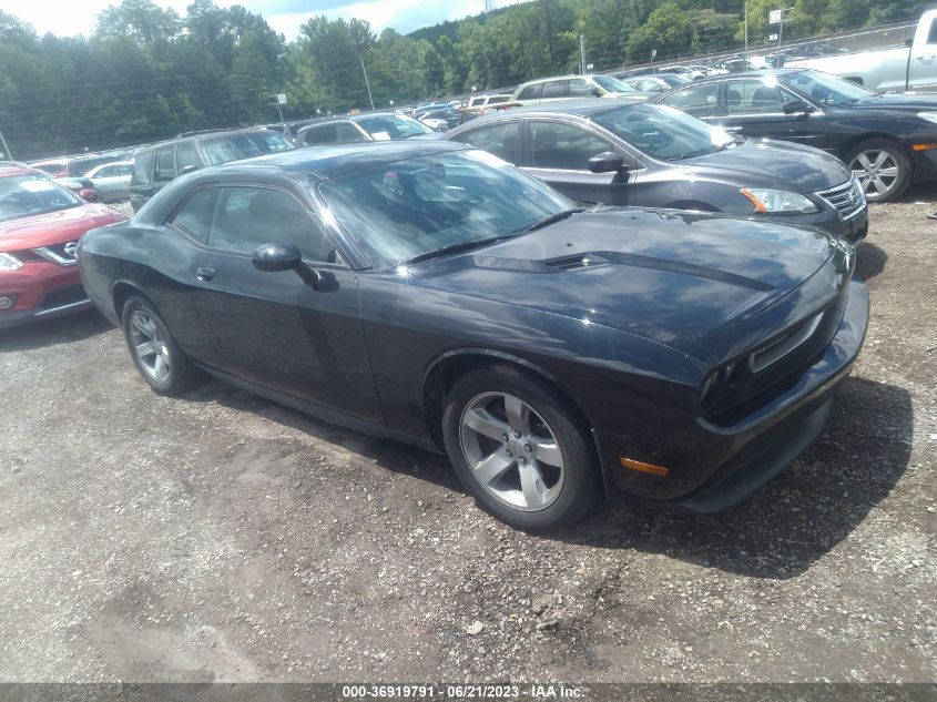 2013 DODGE CHALLENGER SXT - 2C3CDYAG1DH609194