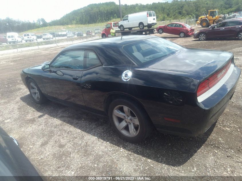 2013 DODGE CHALLENGER SXT - 2C3CDYAG1DH609194