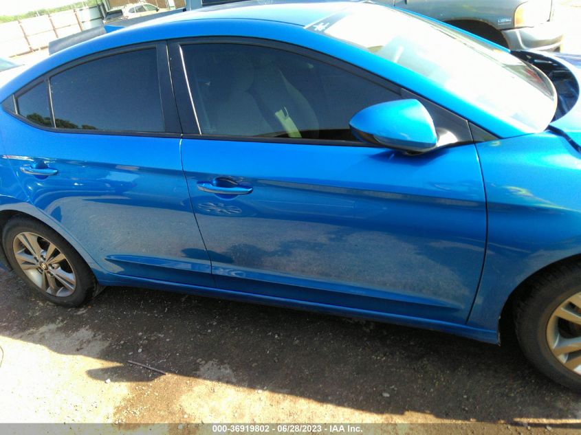 2018 HYUNDAI ELANTRA SEL - 5NPD84LF3JH240407