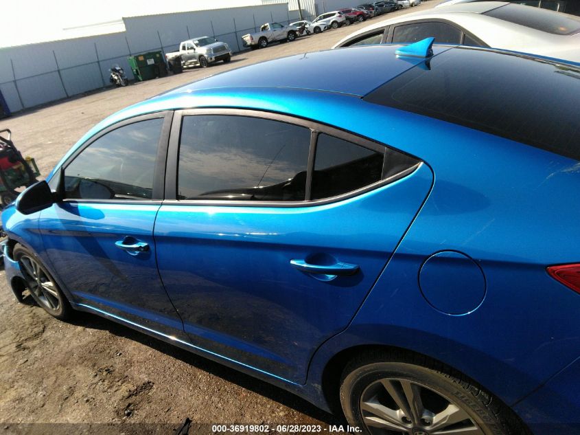 2018 HYUNDAI ELANTRA SEL - 5NPD84LF3JH240407