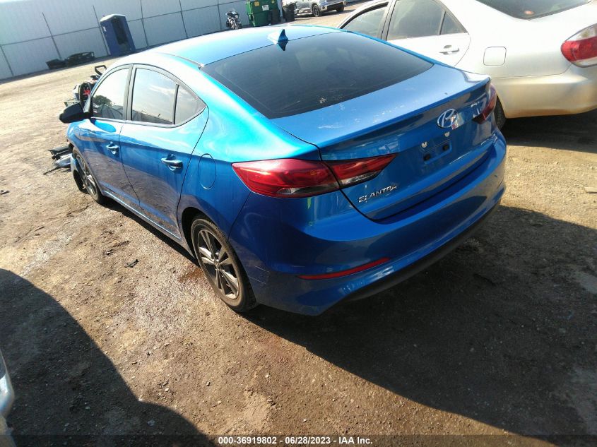 2018 HYUNDAI ELANTRA SEL - 5NPD84LF3JH240407