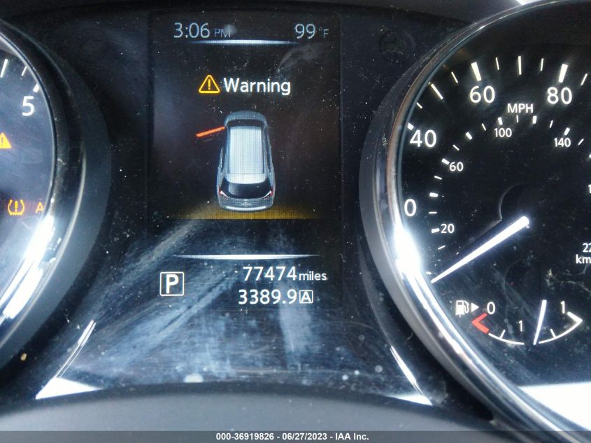 2016 NISSAN ROGUE SV - KNMAT2MV4GP698188