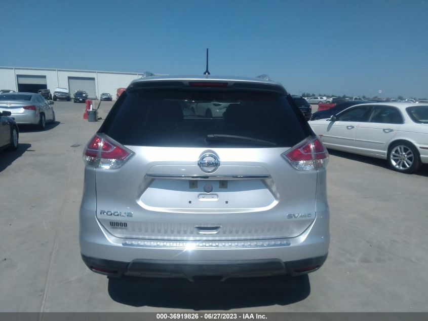 2016 NISSAN ROGUE SV - KNMAT2MV4GP698188