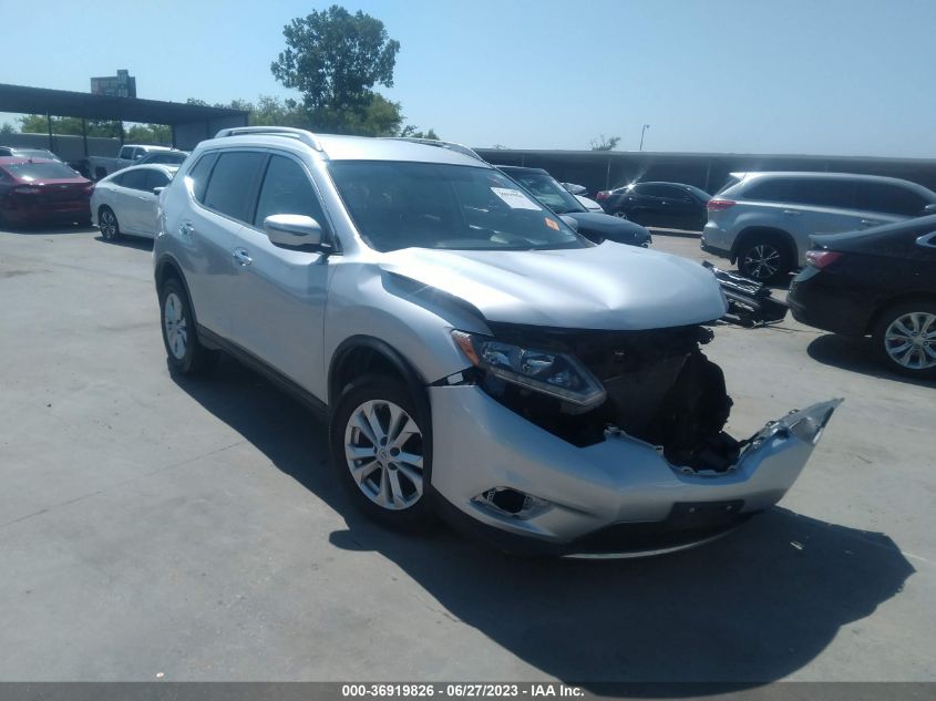 2016 NISSAN ROGUE SV - KNMAT2MV4GP698188