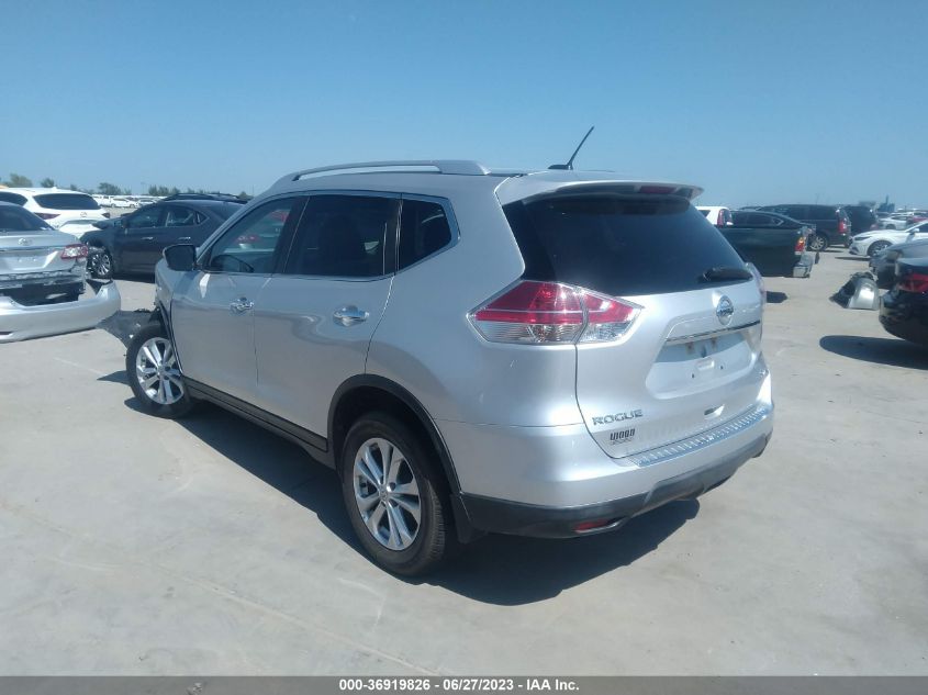 2016 NISSAN ROGUE SV - KNMAT2MV4GP698188