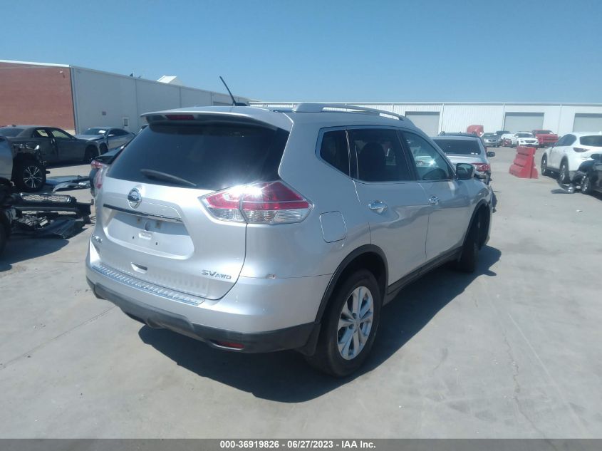 2016 NISSAN ROGUE SV - KNMAT2MV4GP698188