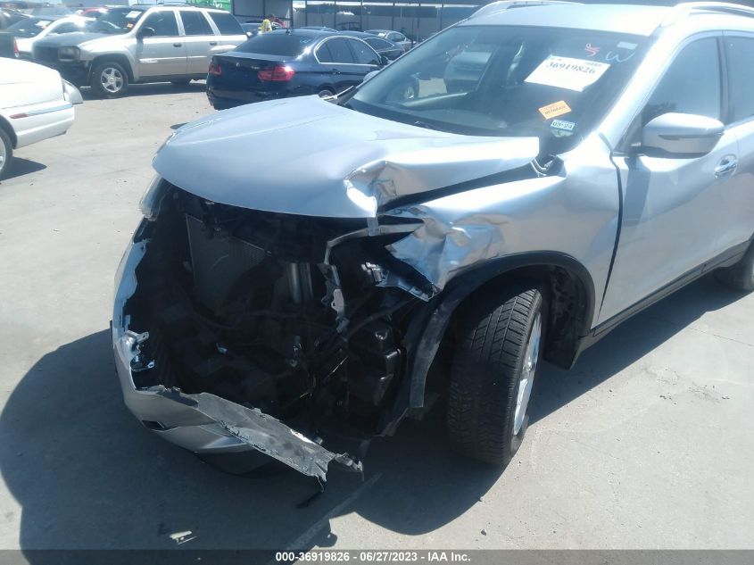 2016 NISSAN ROGUE SV - KNMAT2MV4GP698188