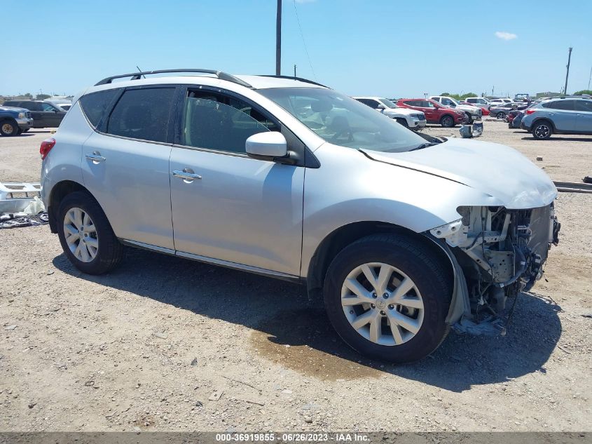 2013 NISSAN MURANO SV - JN8AZ1MU4DW210489