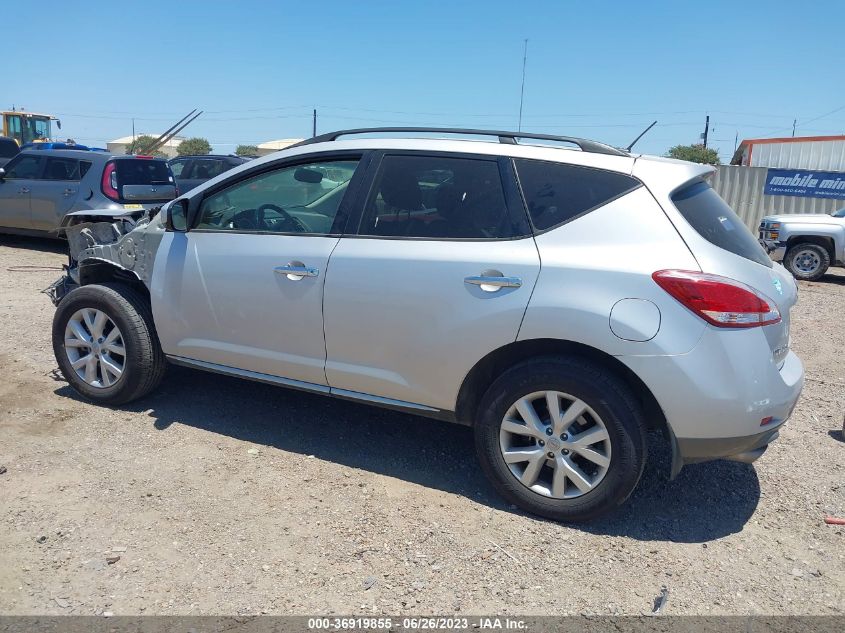 2013 NISSAN MURANO SV - JN8AZ1MU4DW210489