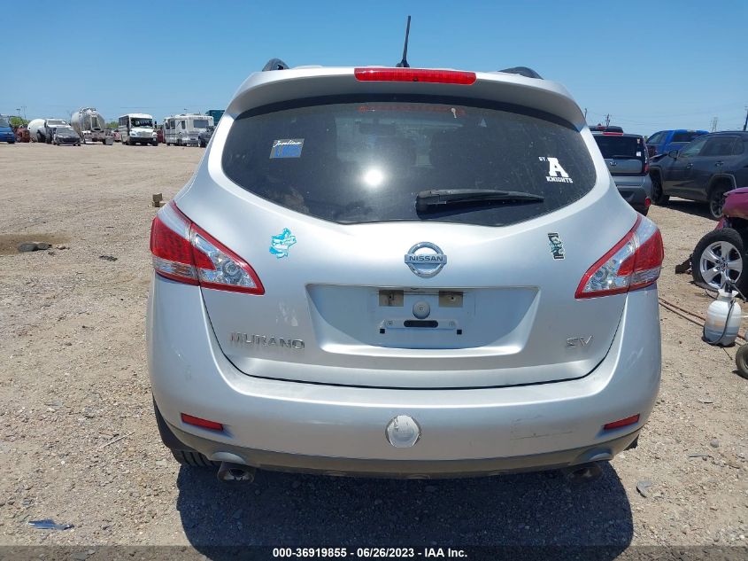 2013 NISSAN MURANO SV - JN8AZ1MU4DW210489
