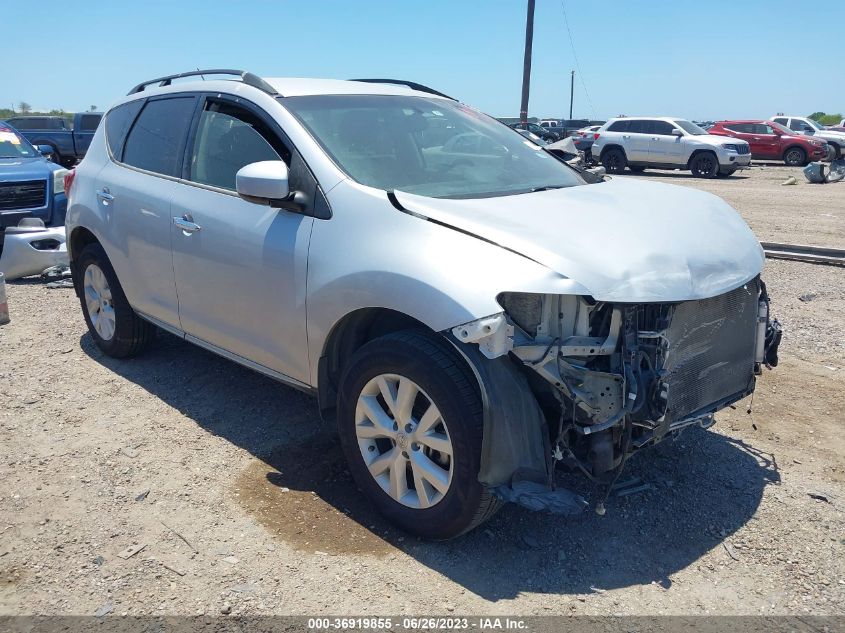 2013 NISSAN MURANO SV - JN8AZ1MU4DW210489