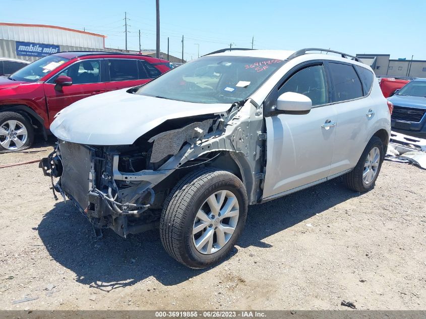 2013 NISSAN MURANO SV - JN8AZ1MU4DW210489