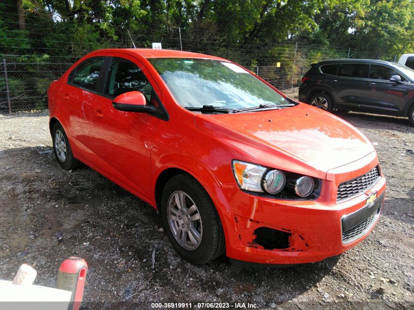 2013 CHEVROLET SONIC LT - 1G1JC5SH6D4205244