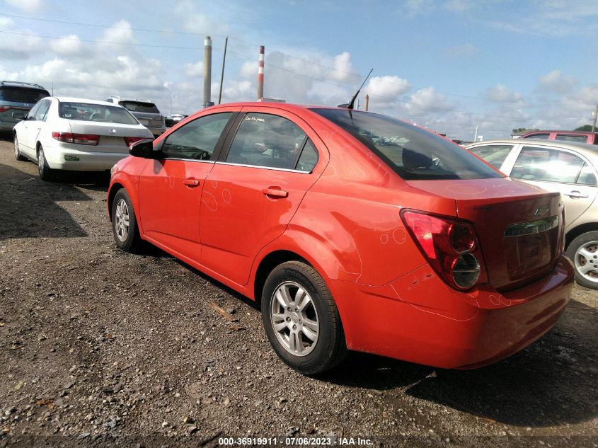 2013 CHEVROLET SONIC LT - 1G1JC5SH6D4205244