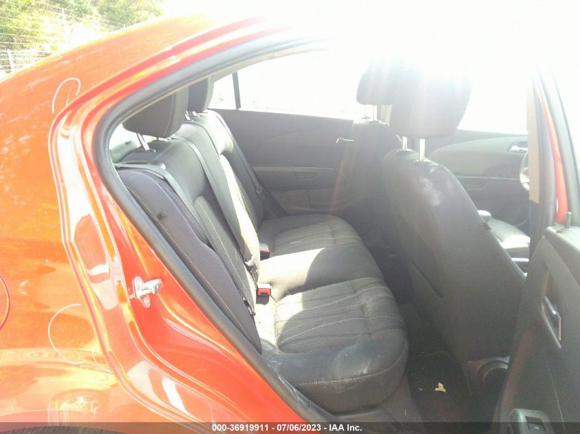 2013 CHEVROLET SONIC LT - 1G1JC5SH6D4205244