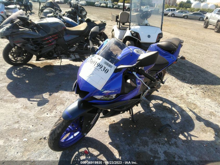 2022 YAMAHA YZFR3 A MH3RH18Y7NK008514