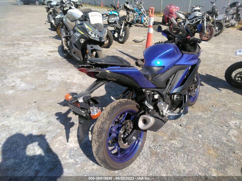 2022 YAMAHA YZFR3 A MH3RH18Y7NK008514