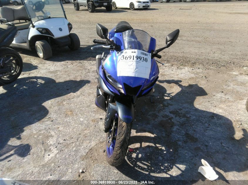 2022 YAMAHA YZFR3 A MH3RH18Y7NK008514