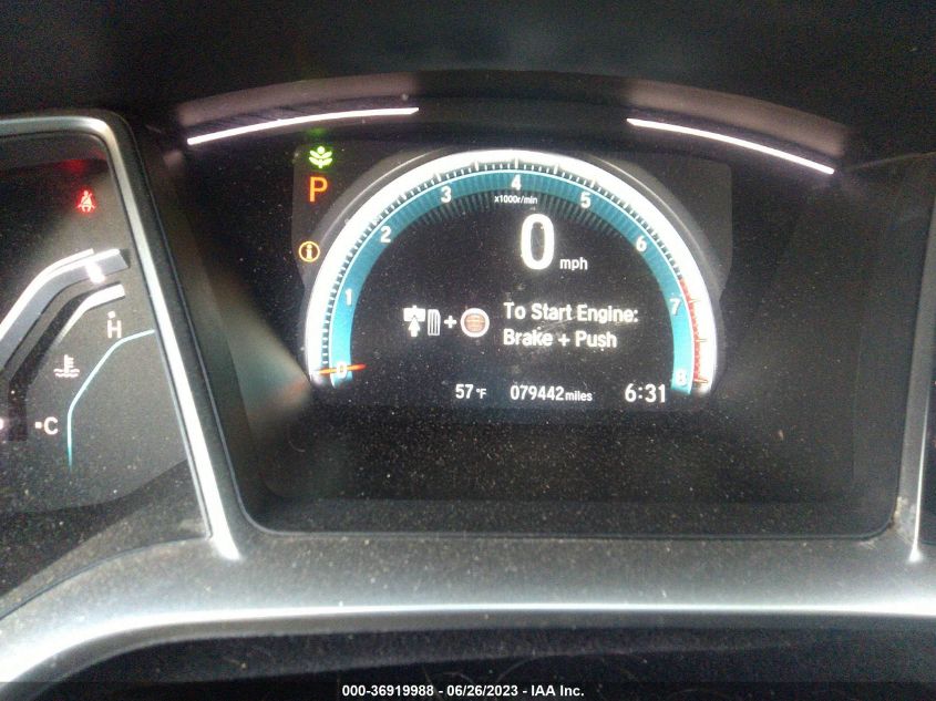 2017 HONDA CIVIC SEDAN EX - 2HGFC2F73HH540534